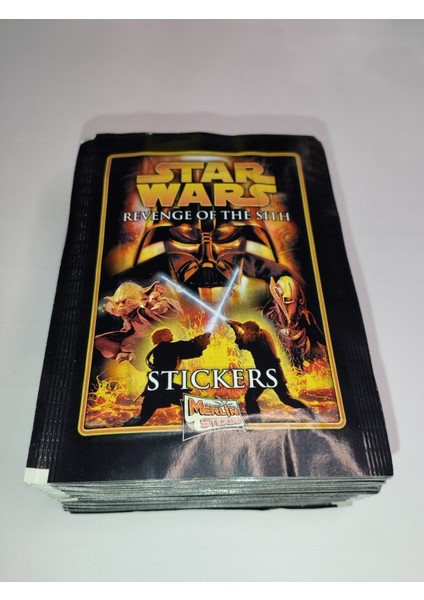 Star Wars Revenge Of The Sıth Stıckers Merlın Stıcker 2005