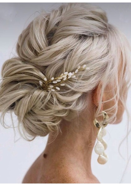 Incili Gelin Nişan Nikah Saç Aksesuarı 3 Lü fiyatları