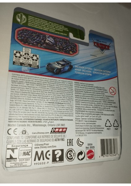 Disney Pıxar Cars Cars 2019 Jackson Storm fiyatları