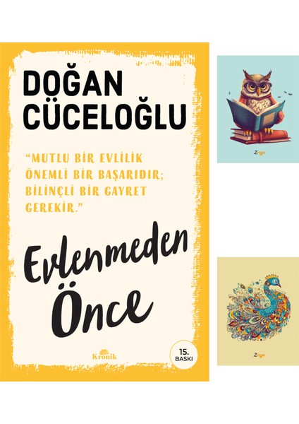 Evlenmeden Önce - Doğan Cüceloğlu + Not Defter Seti