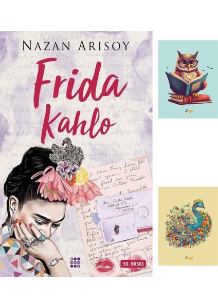 Frida Kahlo - Nazan Arısoy - Not Defterli özel seti