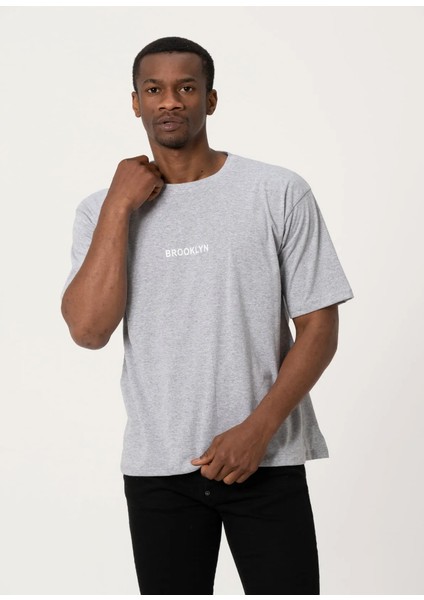 Brooklyn Baskılı Oversize T-Shirt fiyatları