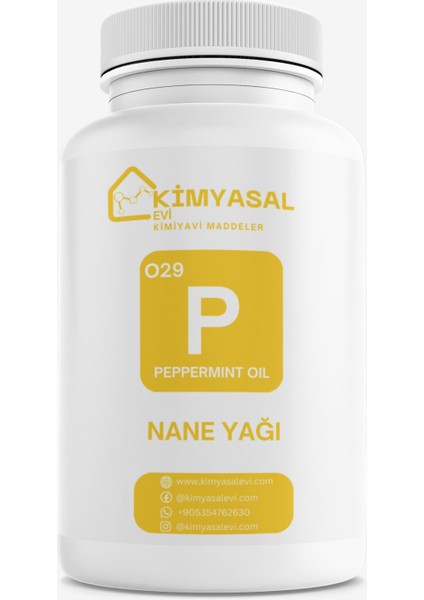 O29 Nane Yağı-Peppermint Oil 50 ml