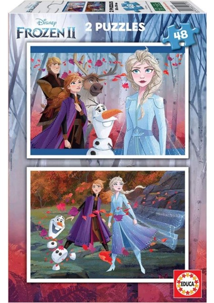 Puzzle 2X48 Parça Frozen2 18110