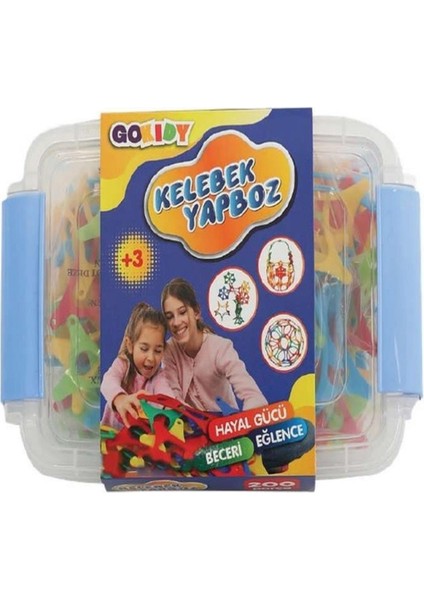 Gokidy Kelebek Yapboz 200 Parça