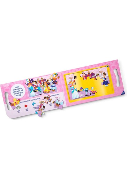 Melissa & Doug Mıknatıslı 2 Adet 15 Parçalı Yapboz Seti - Prenses Puzzle