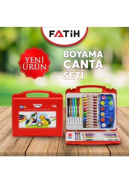 Fatih Boyama Seti Çantalı 47 Parça