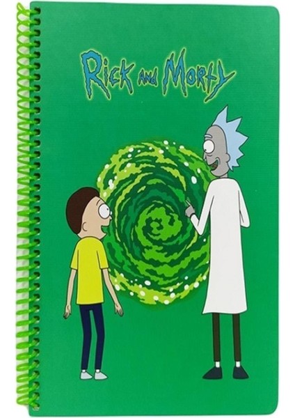 Rick And Morty Yeşil Defter