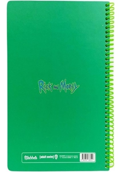 Rick And Morty Yeşil Defter