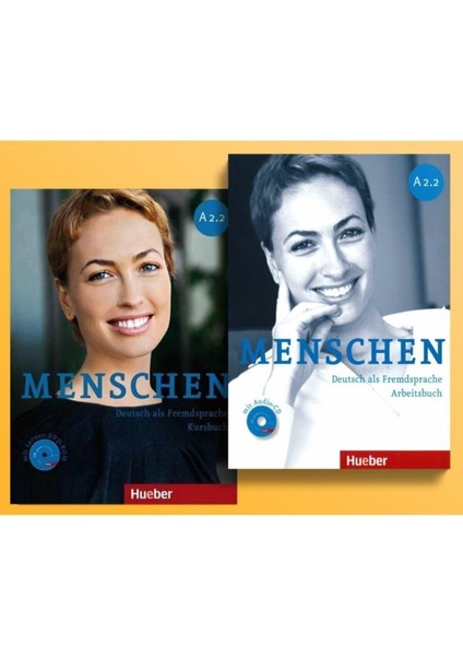 Menschen A2.2 Kursbuch+Arbeitsbuch Dvd-Rom