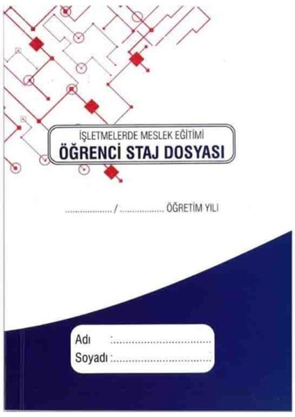 20X28 Öğrenci Iş Dosyası (Staj Dosyası) 96 Yp