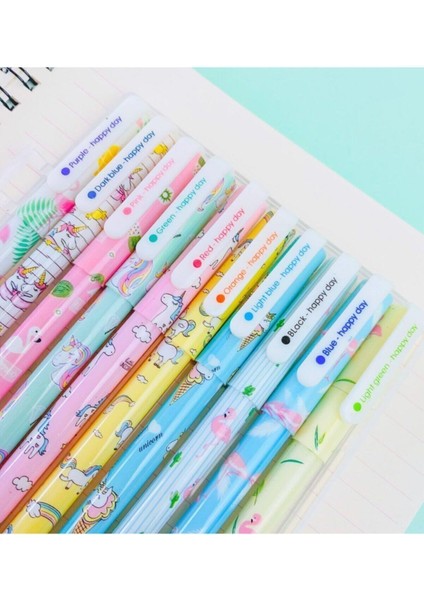 Unicorn Filamingo Renkli Kalem Seti 10LU