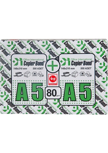 Copierbond A5 Fotokopi Kağıdı 1000 Adet