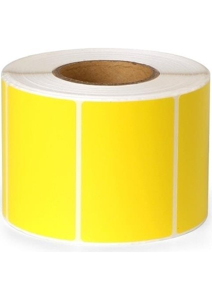 Dehabarkod Eczane Etiketi 40X60 Termal Sarı 500LÜ Sarım 10 Adet RULO(5000 Etiket)