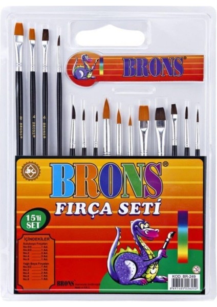 Fırça Seti 15 Li BR-249