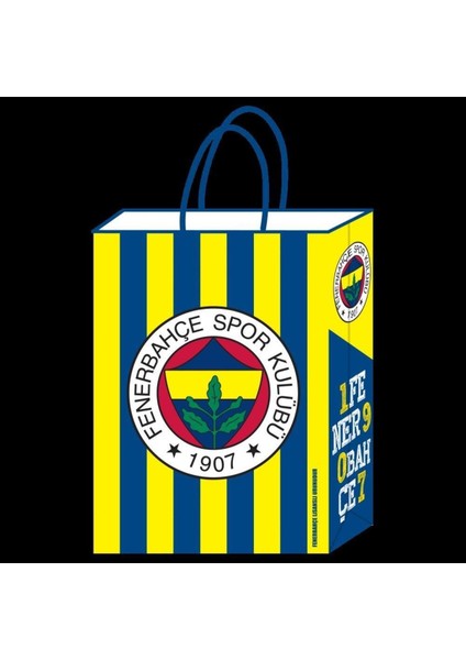 Kikajoy Fenerbahçe Büküm Saplı Hediye Çantası - 12'li