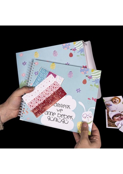 Anne & Bebek Hamilelik Anı Defteri - Sticker Hediyeli fiyatları