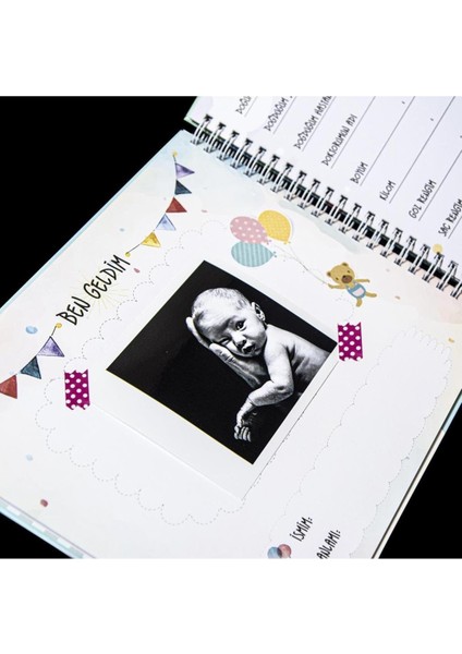 Anne & Bebek Hamilelik Anı Defteri - Sticker Hediyeli indirimleri