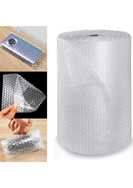 Patpat Balonlu Naylon 100cmx50metre Paketleme Naylonu Çok Amaçlı Naylon
