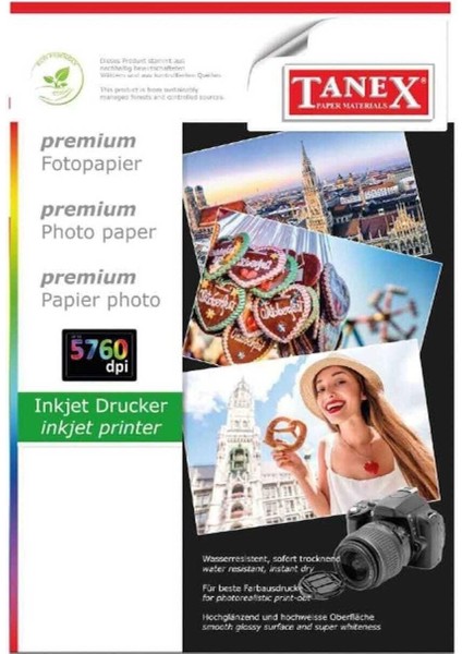 A4 Fotoğraf Kağıdı 180 Gr. 25 Adet