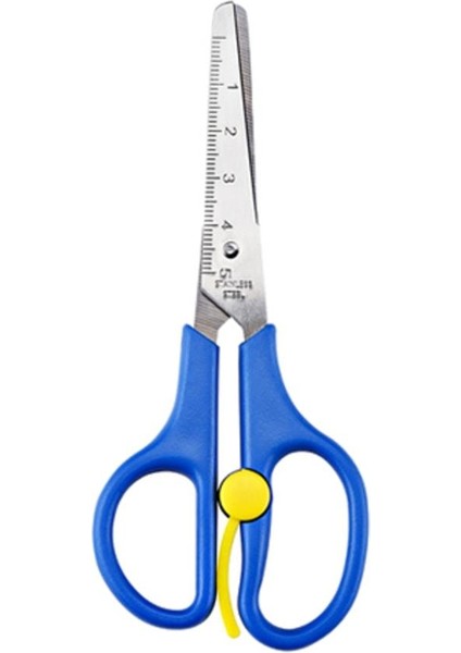Öğrenci Makası Yaylı Cetvelli 1 Ad BR-701