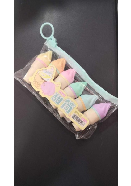 Külahta Dondurma Şeklinde Fosforlu Kalem