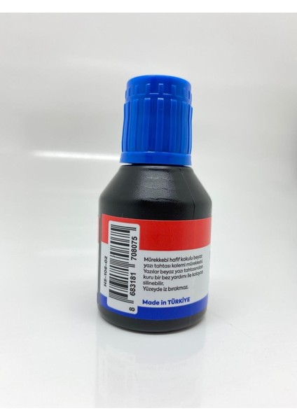 Beyaz Tahta Kalem Mürekkebi Mavi 30CC fiyatları
