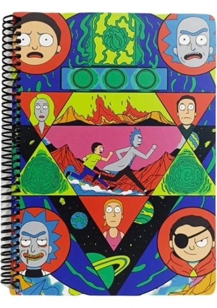 Rick And Morty Kırmızı Defter