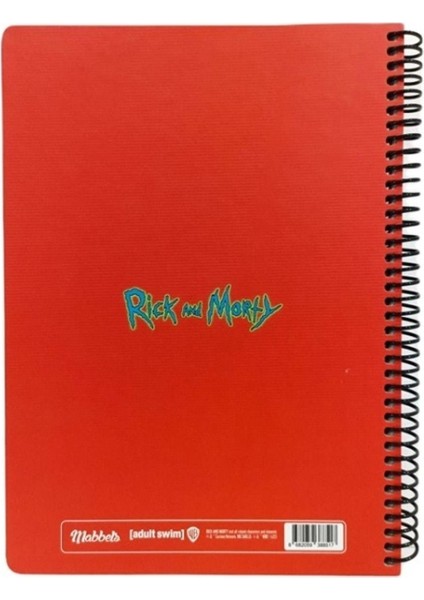 Rick And Morty Kırmızı Defter