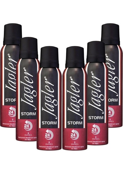 Deodorant For Men 150ML Storm x 6 Adet