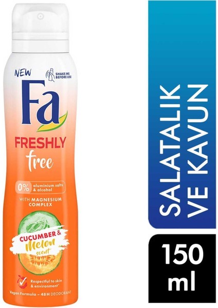 Kadın Deodorant 150ML Salatalık ve Kavun 8690572791332