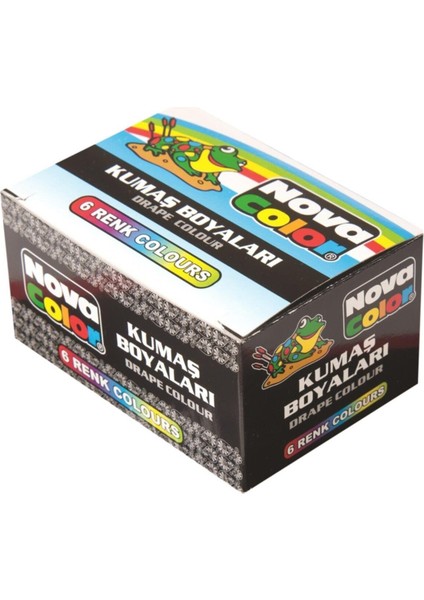 Kumaş Boyası 30 ml 6 Renk NC-188