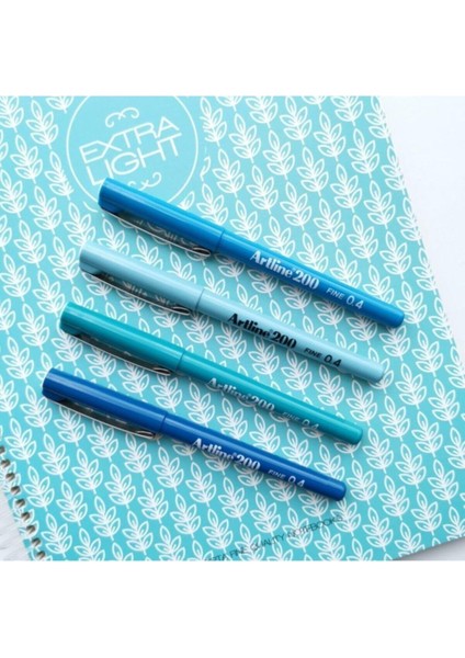 200 Fine 4'lü Kalem Seti