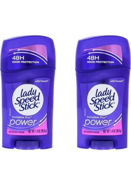 Invisible Dry Power Wild Freesia 40GR 2'li Paket fiyatları