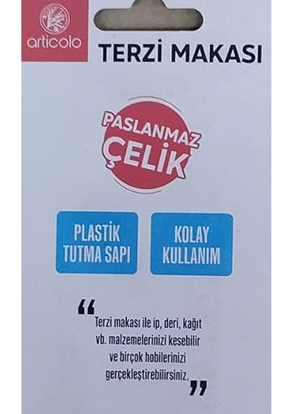 Terzi Makası Dikiş Nakış Uygulama Deniz Balıkçı Yaylı Olta Kesme Mini Makas modelleri