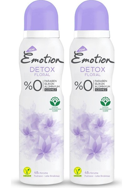 Detox Floral Deodorant 2X150ML fiyatları