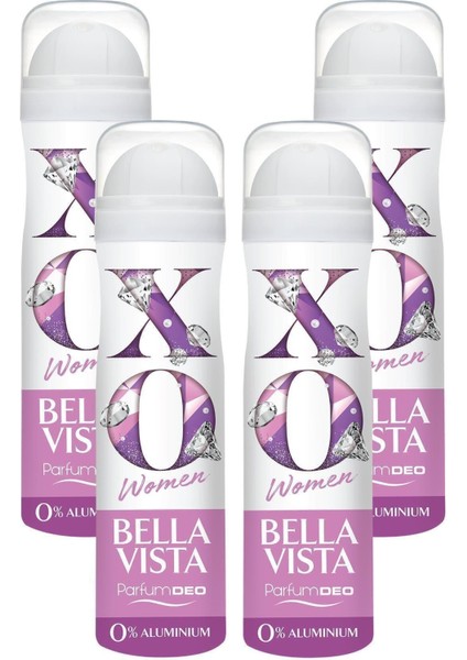 Bella Vista Kadın Deodorant 150 ml Faz 2 x 4 Adet fiyatları