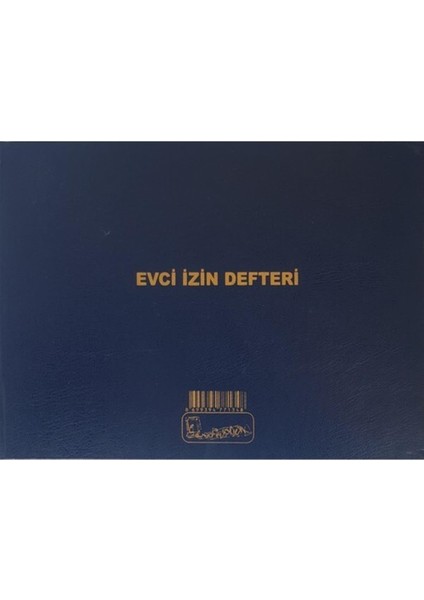Evci Izin Defteri Cilt Kapak
