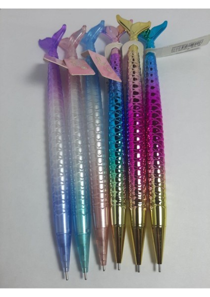 Four Kids Pastel Renklerde Sevimli Balık 07 Uçlu Kalemler 1 Adet Balık Versatil