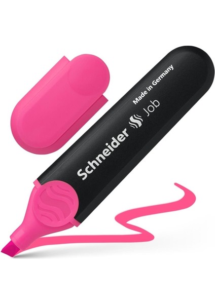 Fosforlu Kalem Işaret Kalemi Job Pembe 150 SCF102 (10 Lu Paket) modelleri