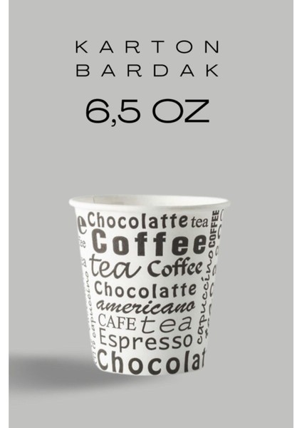 7 Oz Store Karton Bardak 6.5 Oz Adet: 100