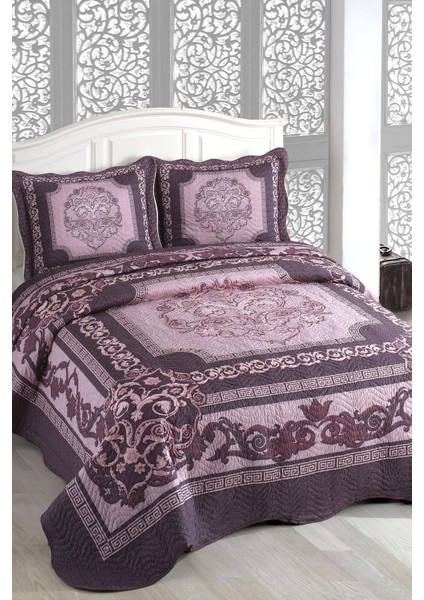 Çift Kişilik Microfiber Kapitone Yatak Örtüsü Bella