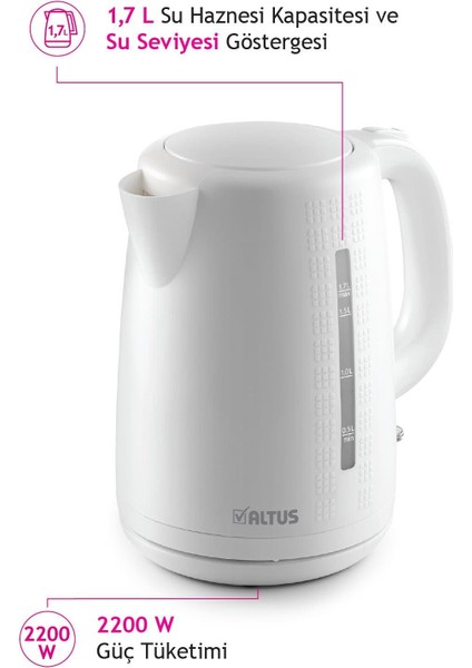 Al 729 Su Isıtıcı Kettle Altus Al 729