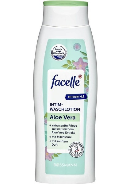 Facelle Dış Genital Bölge Yıkama Losyonu Aloe Vera Özlü 300 Ml