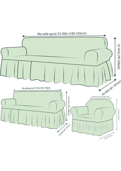 Bürümcük Koltuk, Kanepe, Çekyat Örtüsü, Koltuk Kılıfı 3 2 1 1 Bürümcük3 2 1