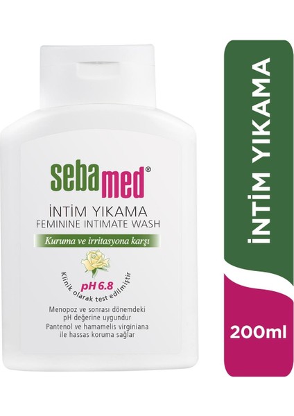 Intim Menapoz Likit - Genital Bölge Temizleyici 200 Ml