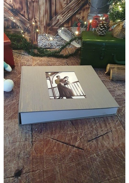 Aledo 10 x 15 cm 600'Lük Klasör Tipi Koton Desenli Lü x Fotoğraf Albümü 16wpp46600