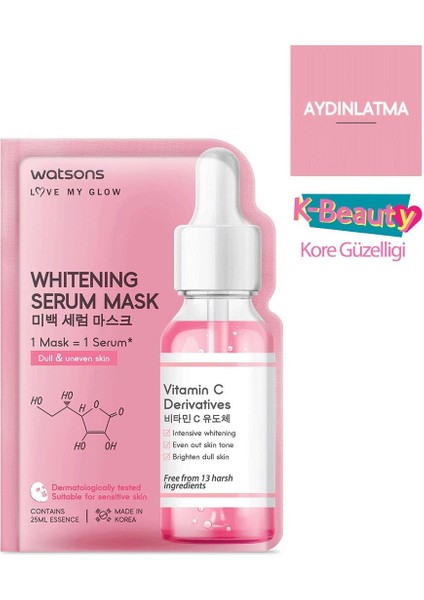 Whitening Serum Maske