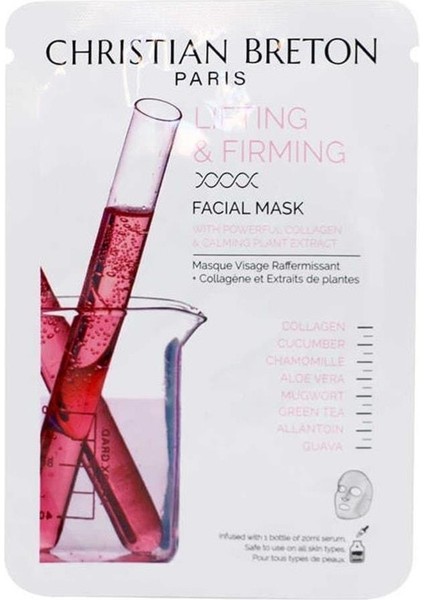 Sıkılaştırıcı Lifting Etkili Yüz Maskesi 3 Set