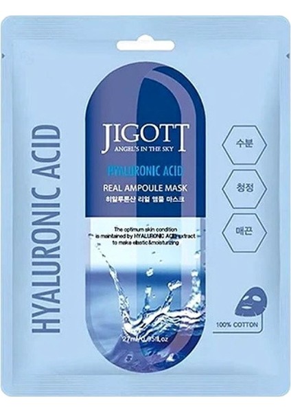 Hyaluronic Acid 3 Kat Yoğun Etki Nemlendirici Real Ampul Maske